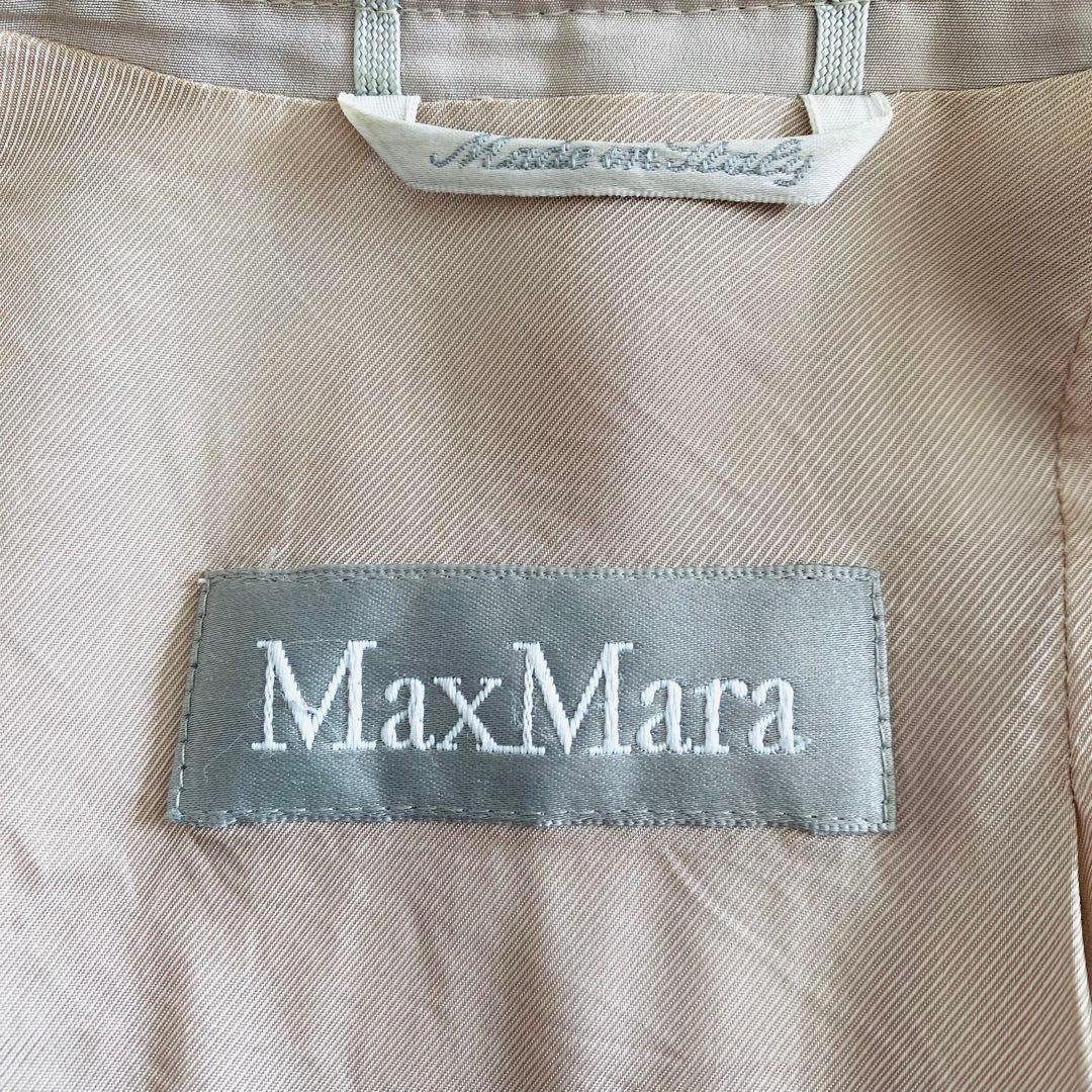 美品 マックスマーラMax Mara ベルト付き スプリングコート エレガント