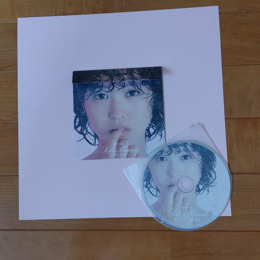 松田聖子 さん　SQUALL 直筆サイン入りLP型CD入り