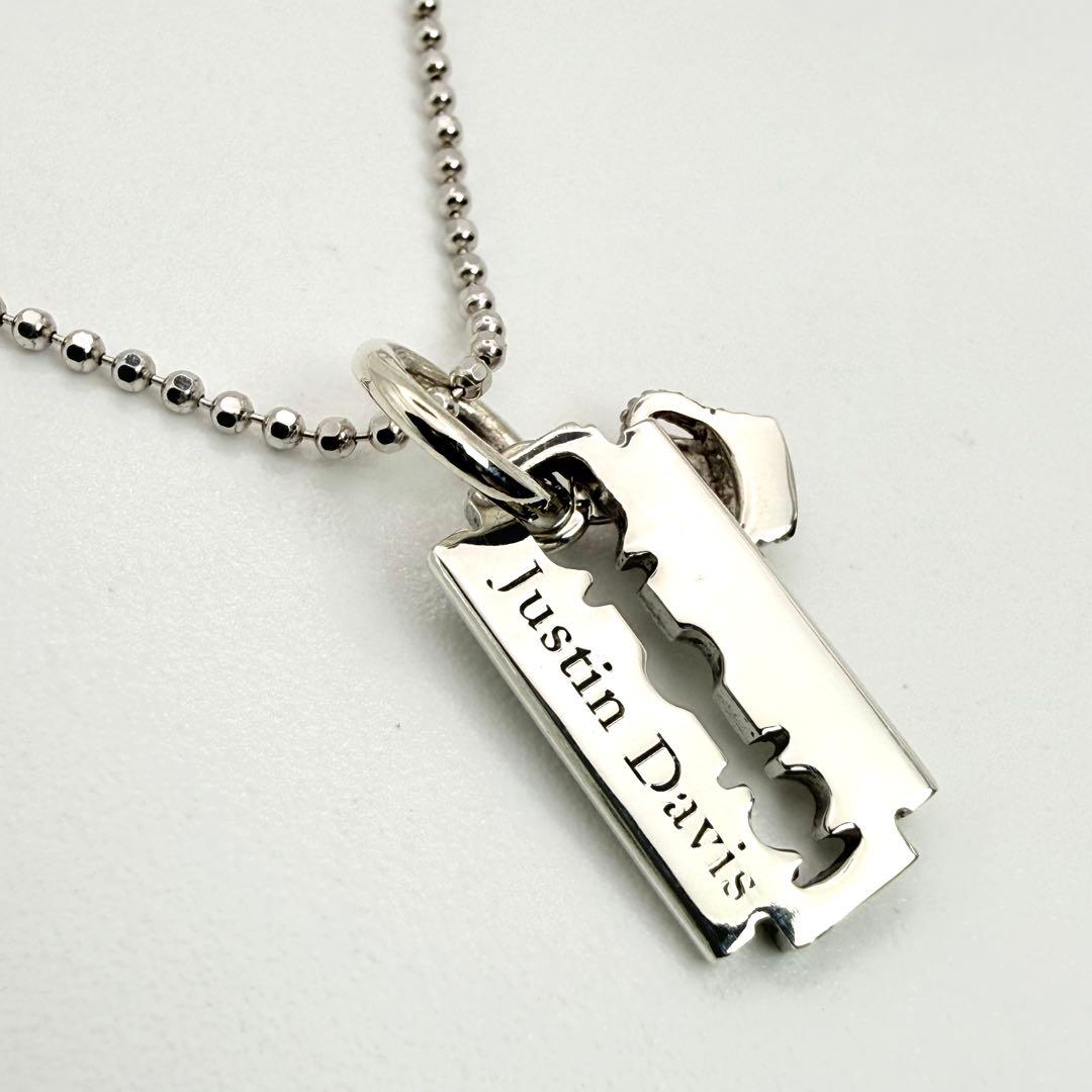 ◆【Justin Davis】VICIOUS.T ネックレス CLEAR.ver