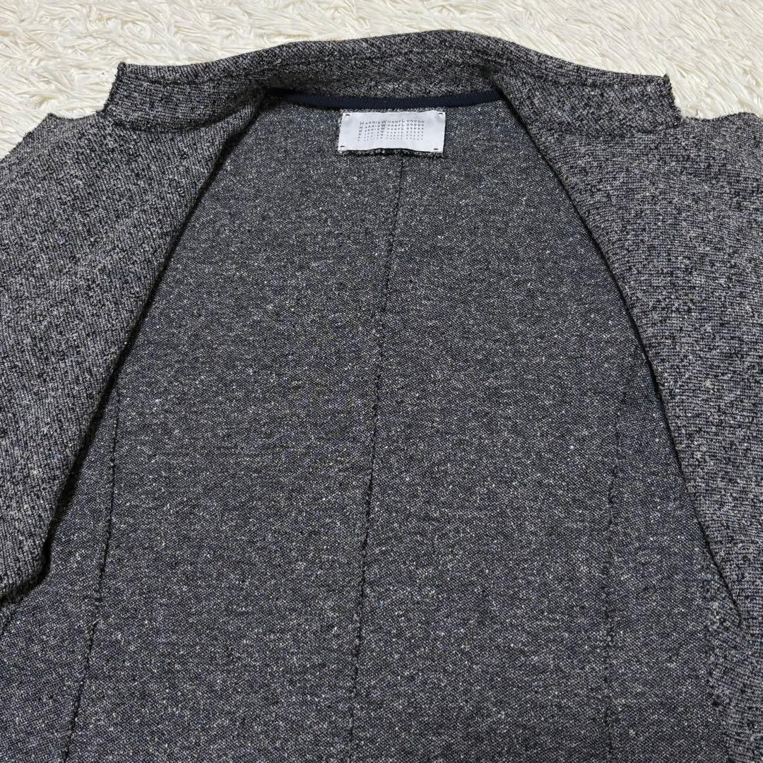 ✨美品✨ ハリスワーフロンドン トレンチコート シルク混 イタリア製 XL相当