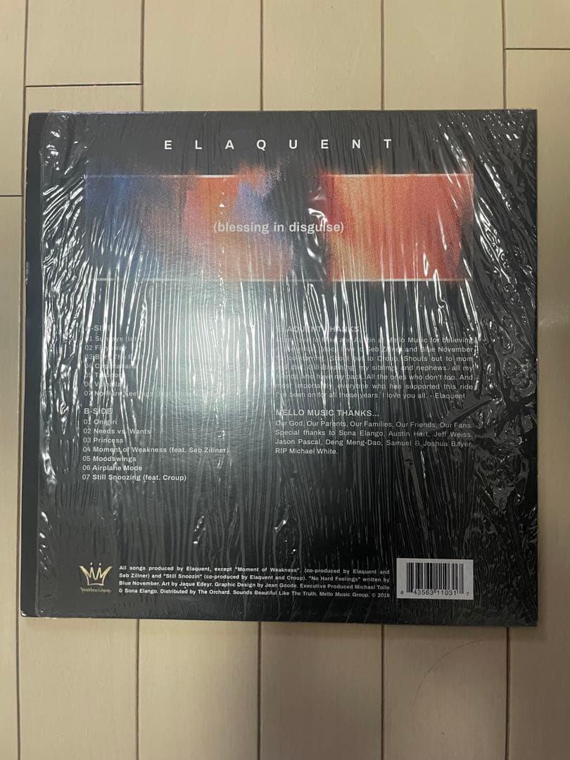 レア！ELAQUENT /blessing in disguise LP