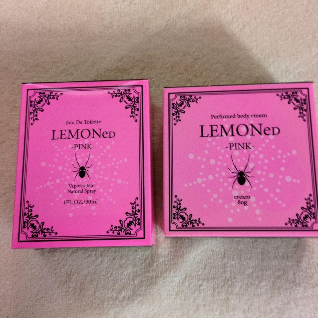 hide LEMONeD PINKオードトワレ 30ml＆ボディクリーム80g