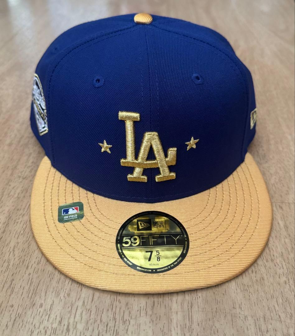 ニューエラ MLB Gold Collection2025 LA 75/8