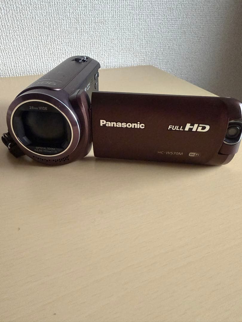 【純正バッテリー2個]Panasonicビデオカメラ HC-W570M フルHD