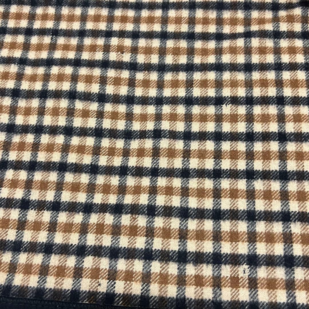 90s Aquascutum/ダッフルコート/ネイビー/英国製