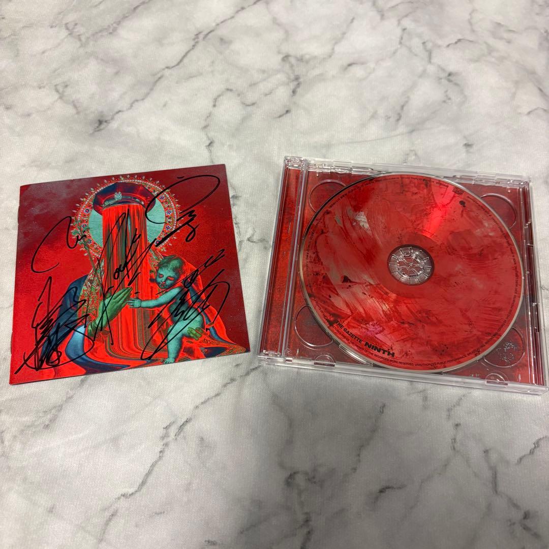 the GazettE / 直筆サイン入りCD②