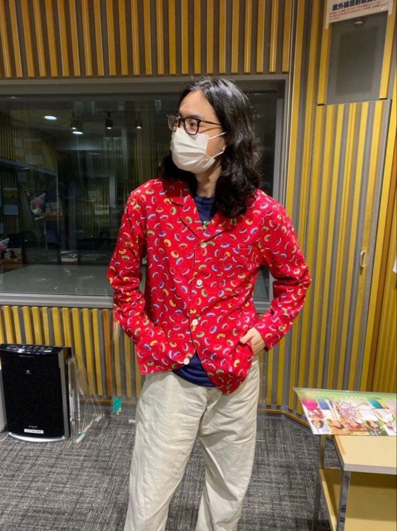 【販売終了・未使用】菅田将暉ANNオフィシャルパジャマNAGORI Mサイズ 赤
