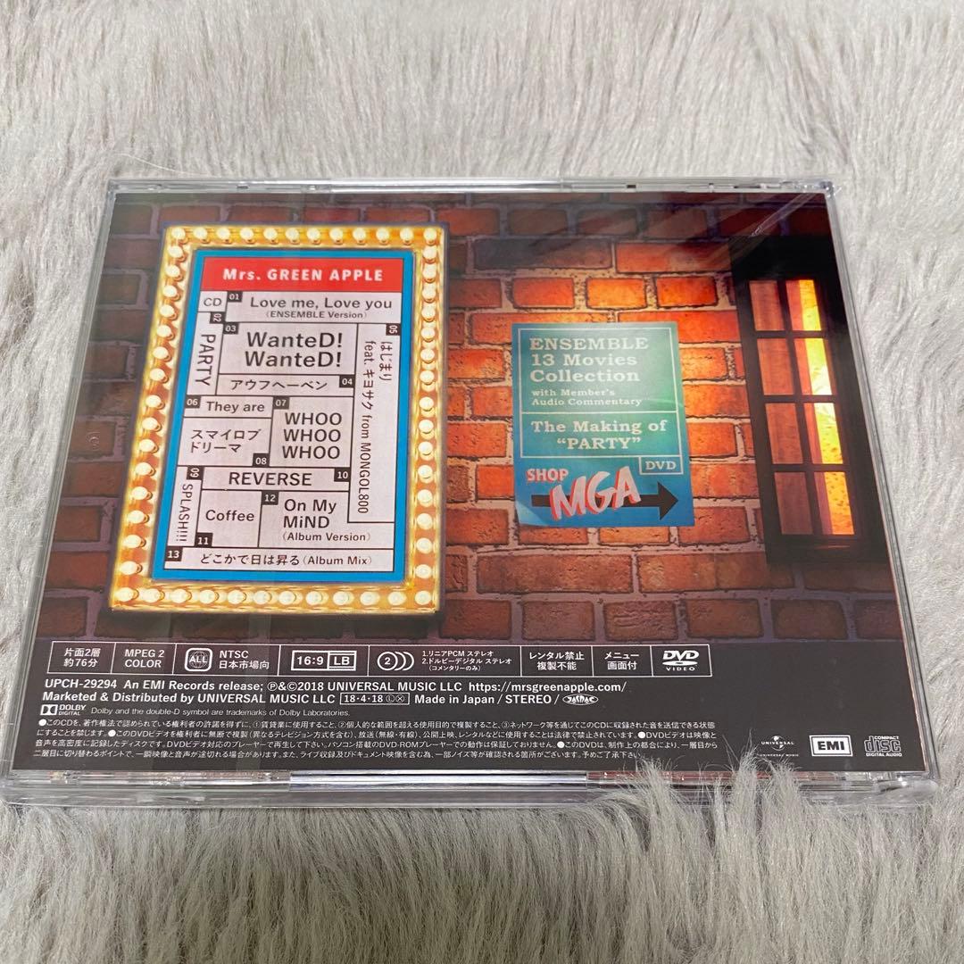 Mrs. GREEN APPLE ENSEMBLE 初回限定盤 美品