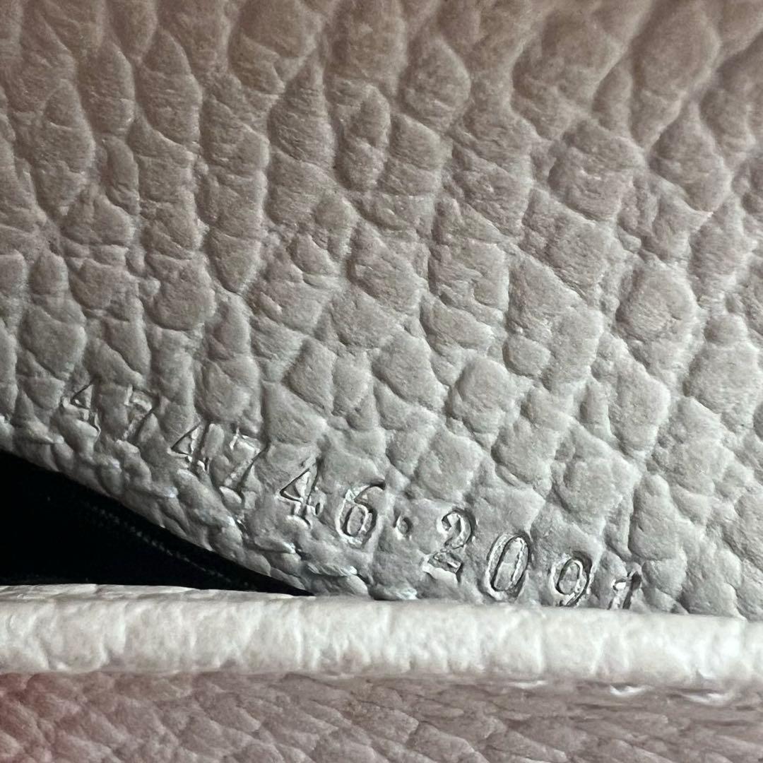 178 極上美品 GUCCI グッチ マーモント 3つ折り財布