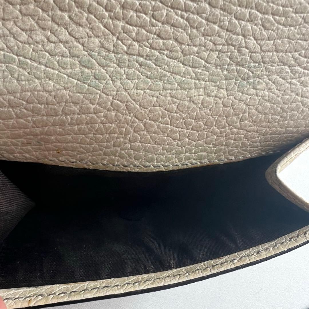 178 極上美品 GUCCI グッチ マーモント 3つ折り財布