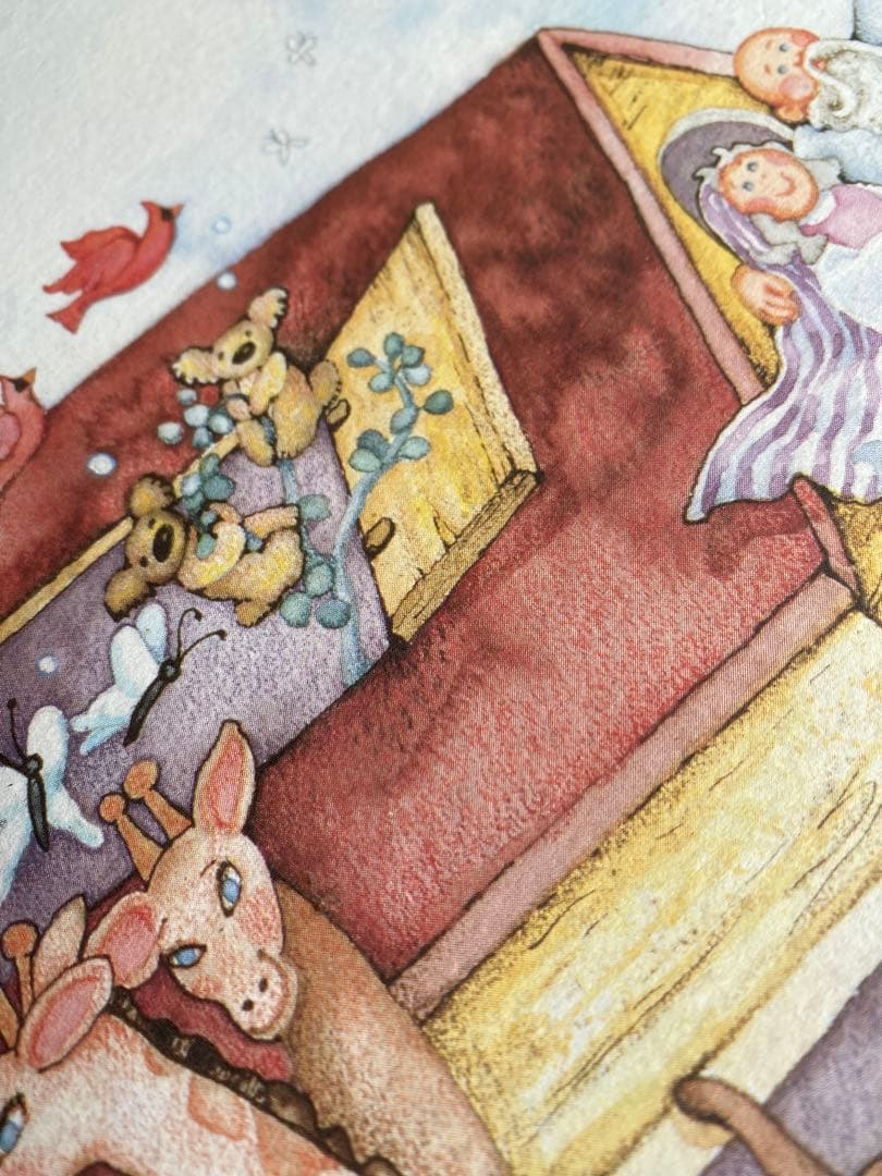 Debbie Kingston Baker Noah's Ark 水彩　絵画