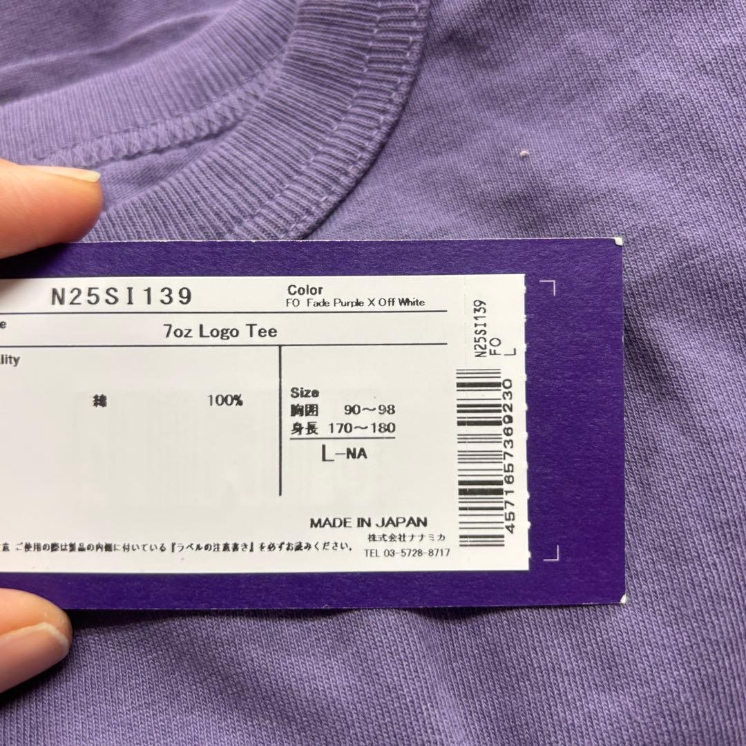 THE NORTH FACE PURPLE LABEL ロゴT Lサイズ 新品