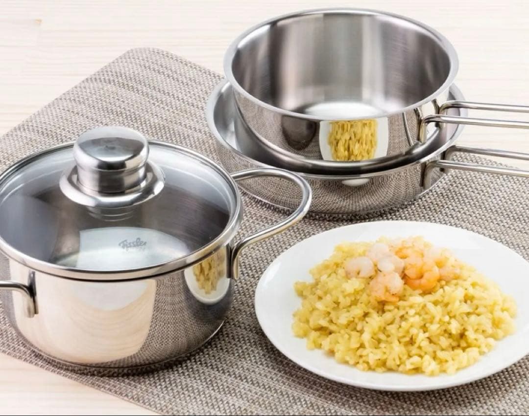 フィスラー(Fissler) ステンレス鍋 スナッキーセット