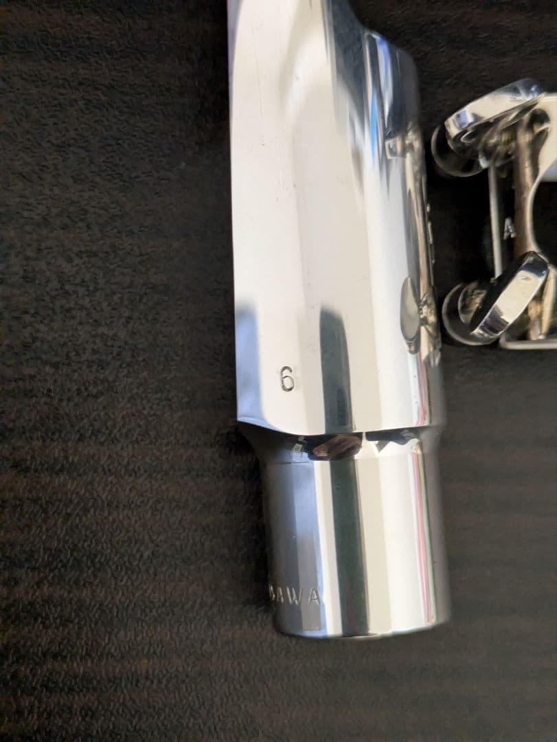 【超美品】YANAGISAWA アルトサックスマウスピース シルバーSP 6