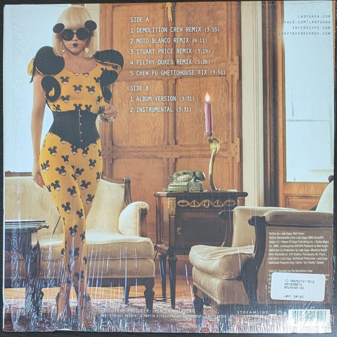 Lady Gaga Paparazzi レディーガガ パパラッチ レコード