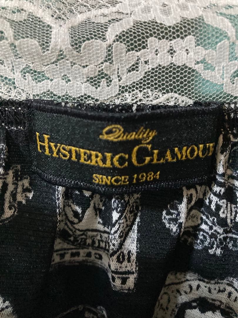 HYSTERIC GLAMOUR スカル　ガールプリント　キャミソール