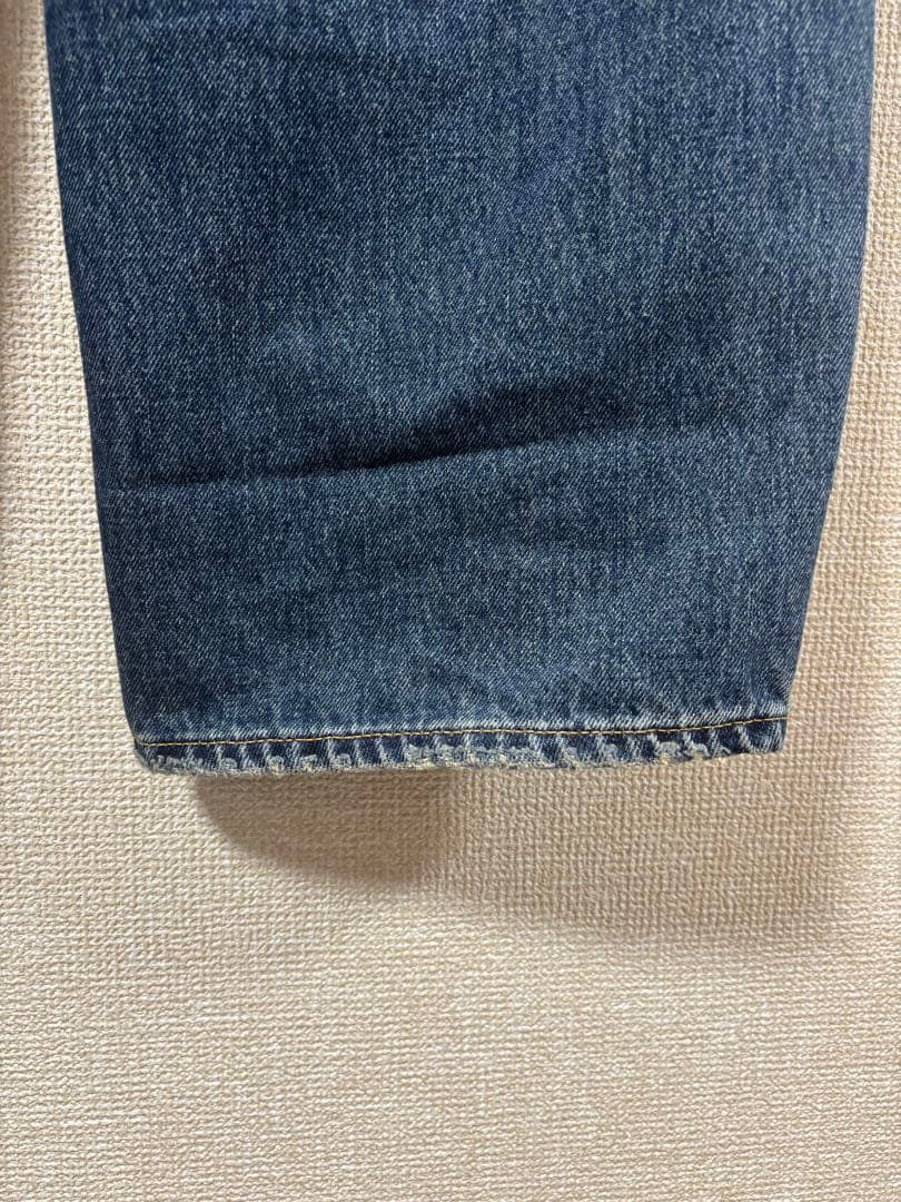 MOUSSY DROP WAIST CURVE ストレート BLU