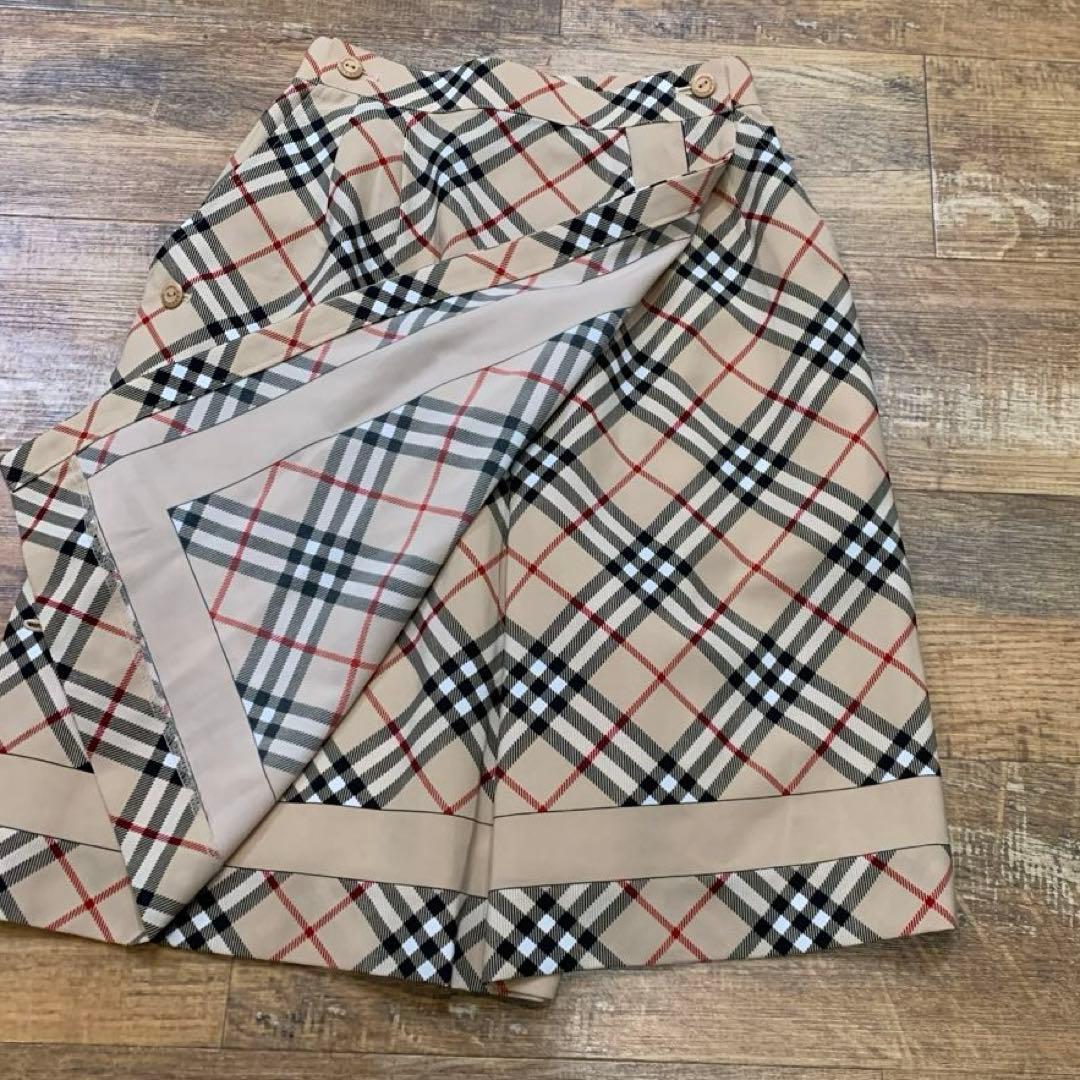 BURBERRY GOLF バーバリー ゴルフ ノバチェック キュロットパンツ