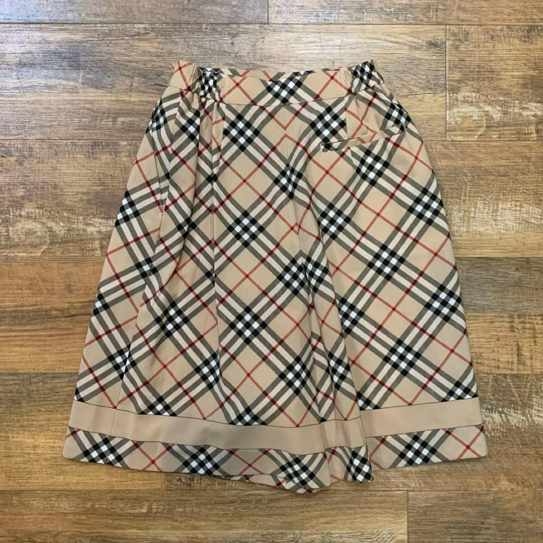 BURBERRY GOLF バーバリー ゴルフ ノバチェック キュロットパンツ