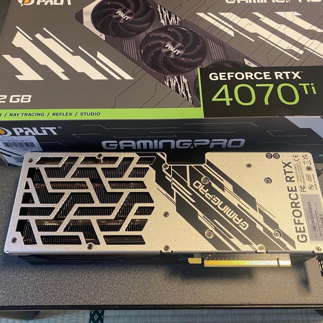 PALIT GeForce RTX 4070 Ti 12GB ジャンク