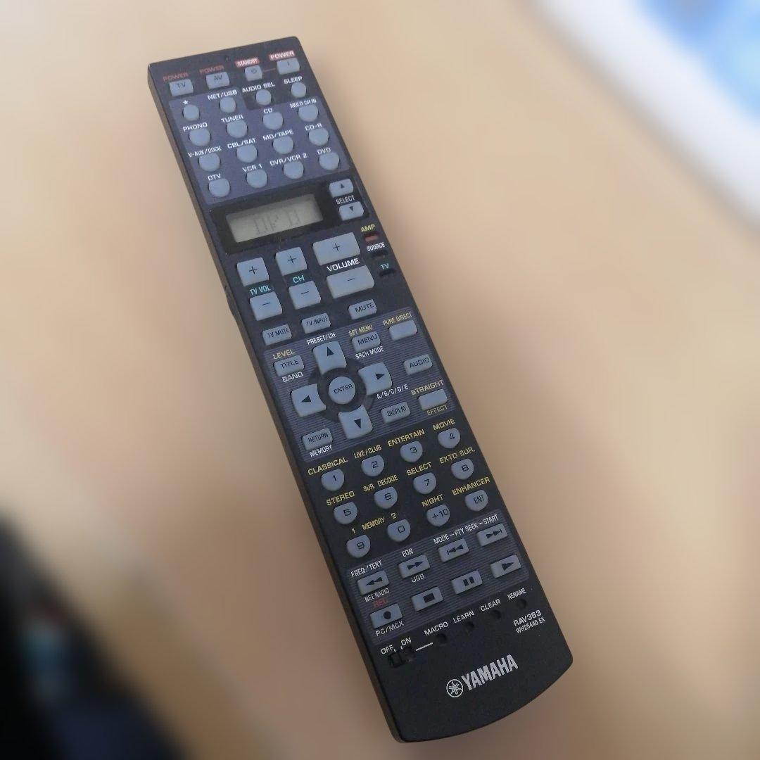 YAMAHA AVアンプ DSP-AX2700 リモコン RAV363 オーディ