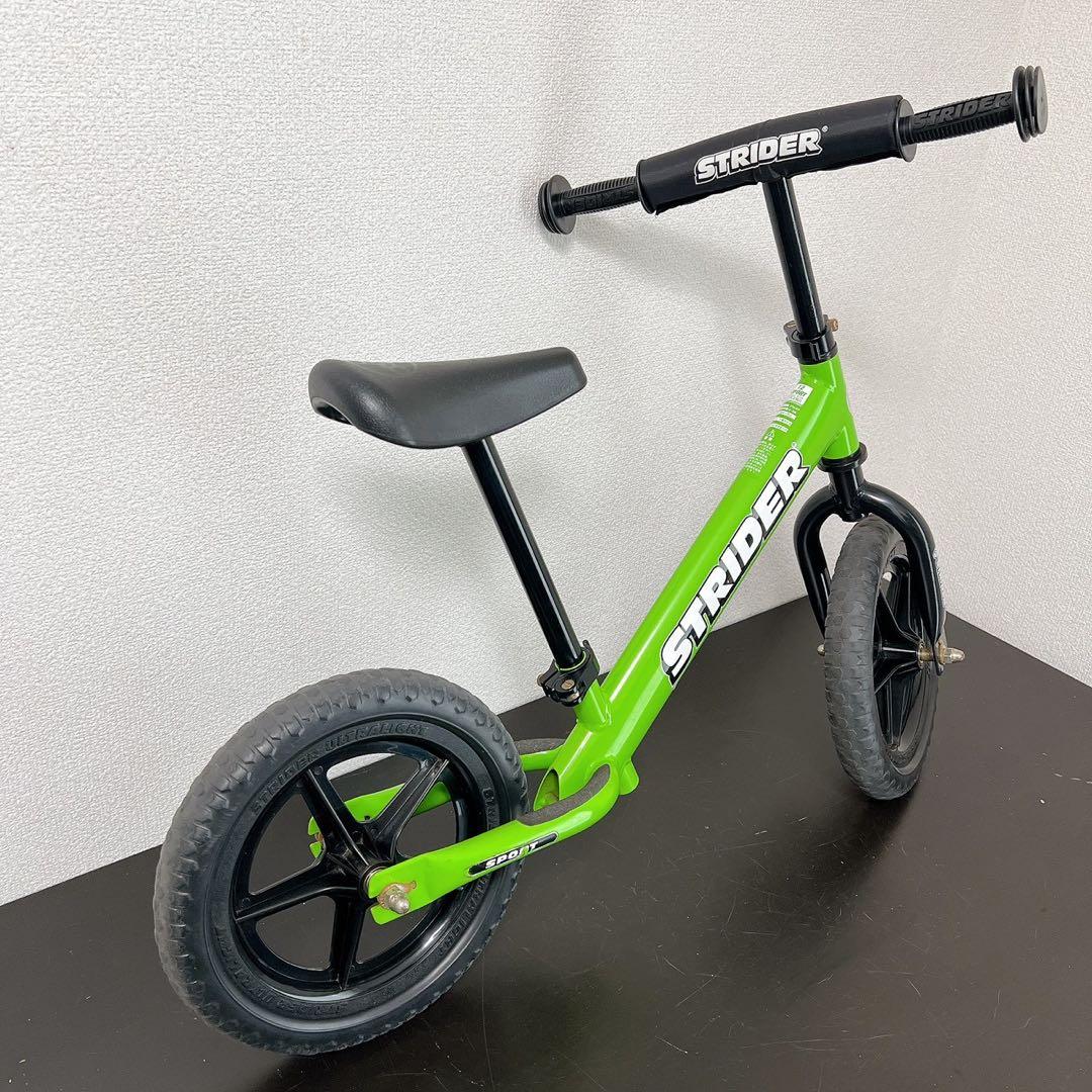 美品ストライダー スポーツ 12インチ 日本正規品 グリーン STRIDER