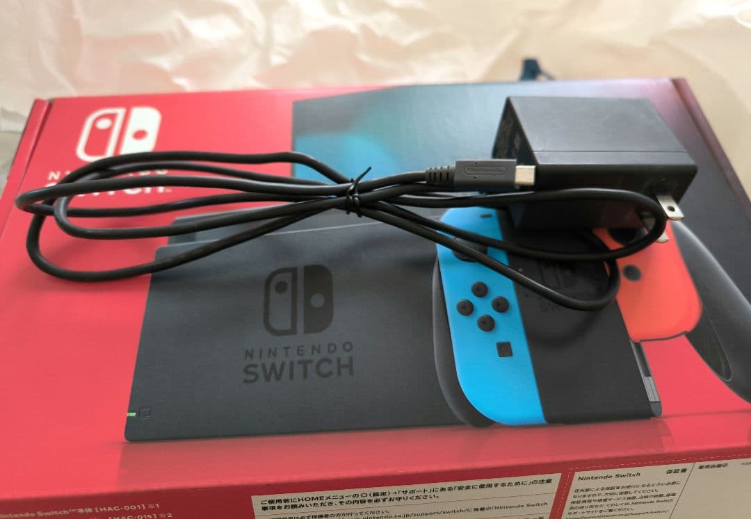 【美品】Nintendo Switch バッテリー強化版　動作◎ 　スイッチ