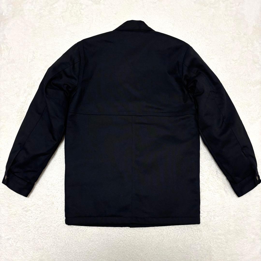 BEN DAVIS カバーオール ジャケット ブランケット 総柄 S ブラック