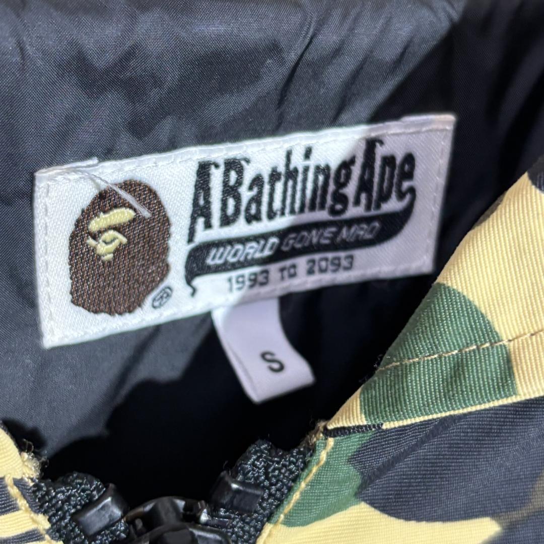 A BATHING APE シャーク　ジャケット　パーカー カモ柄 エイプ