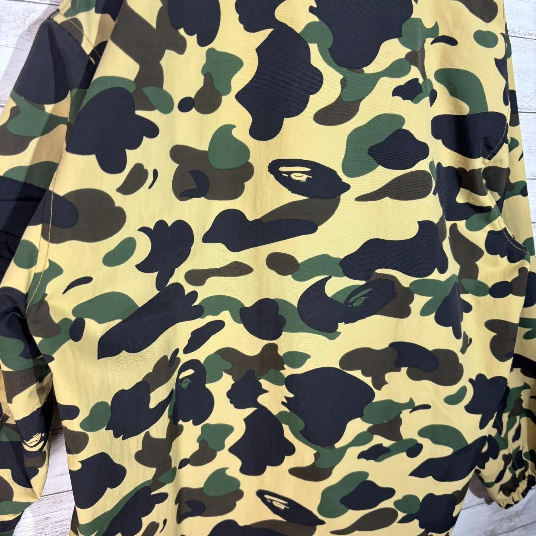 A BATHING APE シャーク　ジャケット　パーカー カモ柄 エイプ