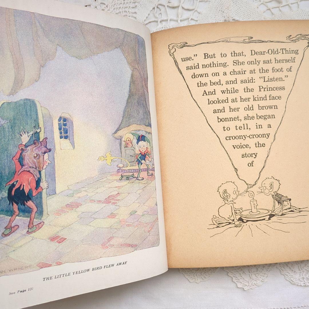 稀少1935ヴンテージ絵本 洋書古書 児童書 アンティーク ヴィクトリアン