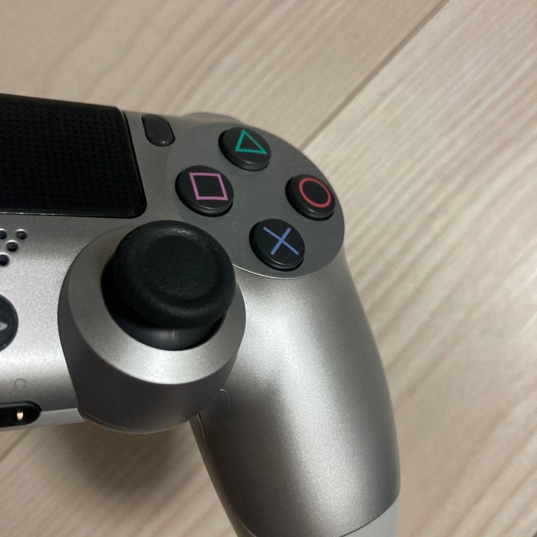 【中古】SONY PS4 純正 コントローラー DUALSHOCK 4 シルバー