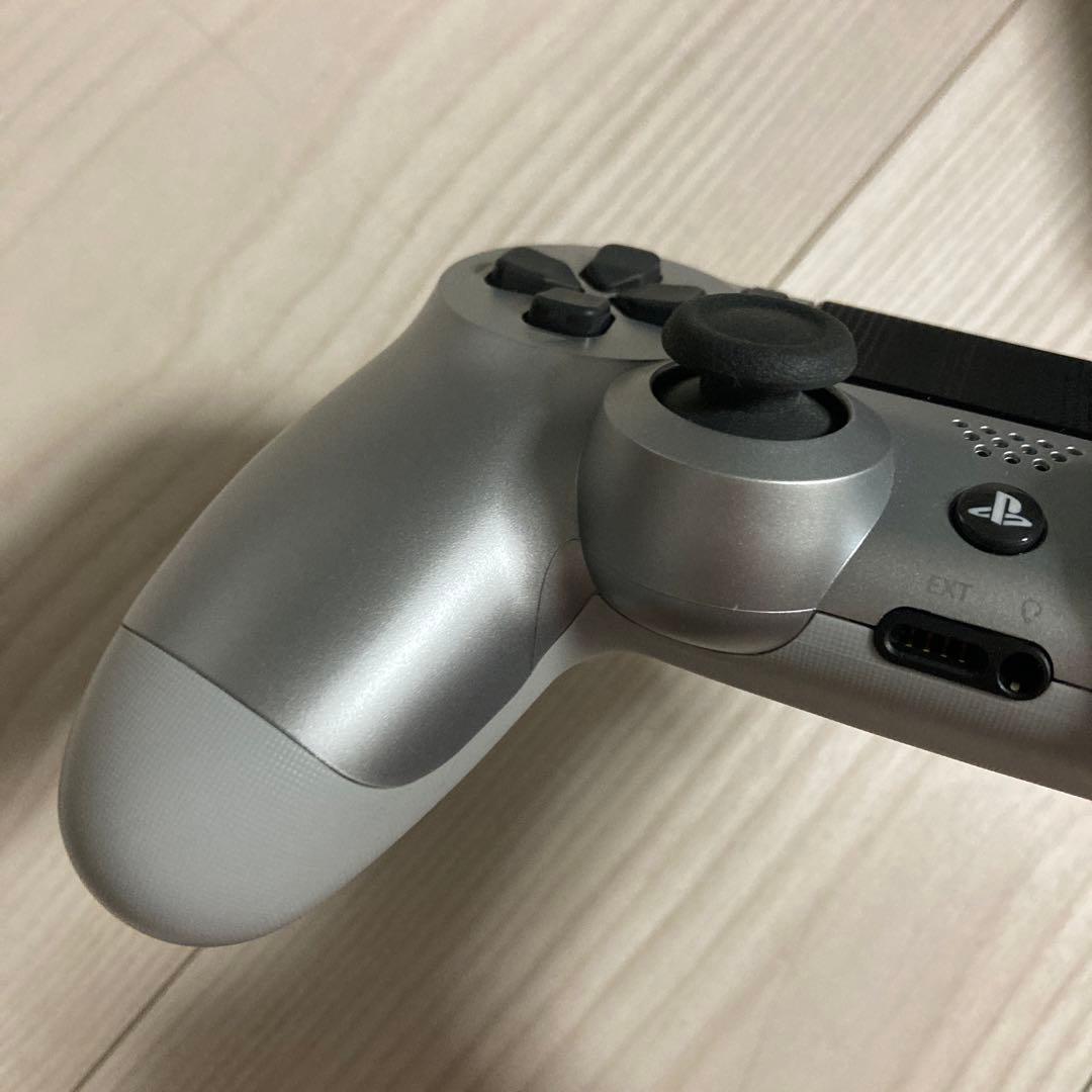 【中古】SONY PS4 純正 コントローラー DUALSHOCK 4 シルバー