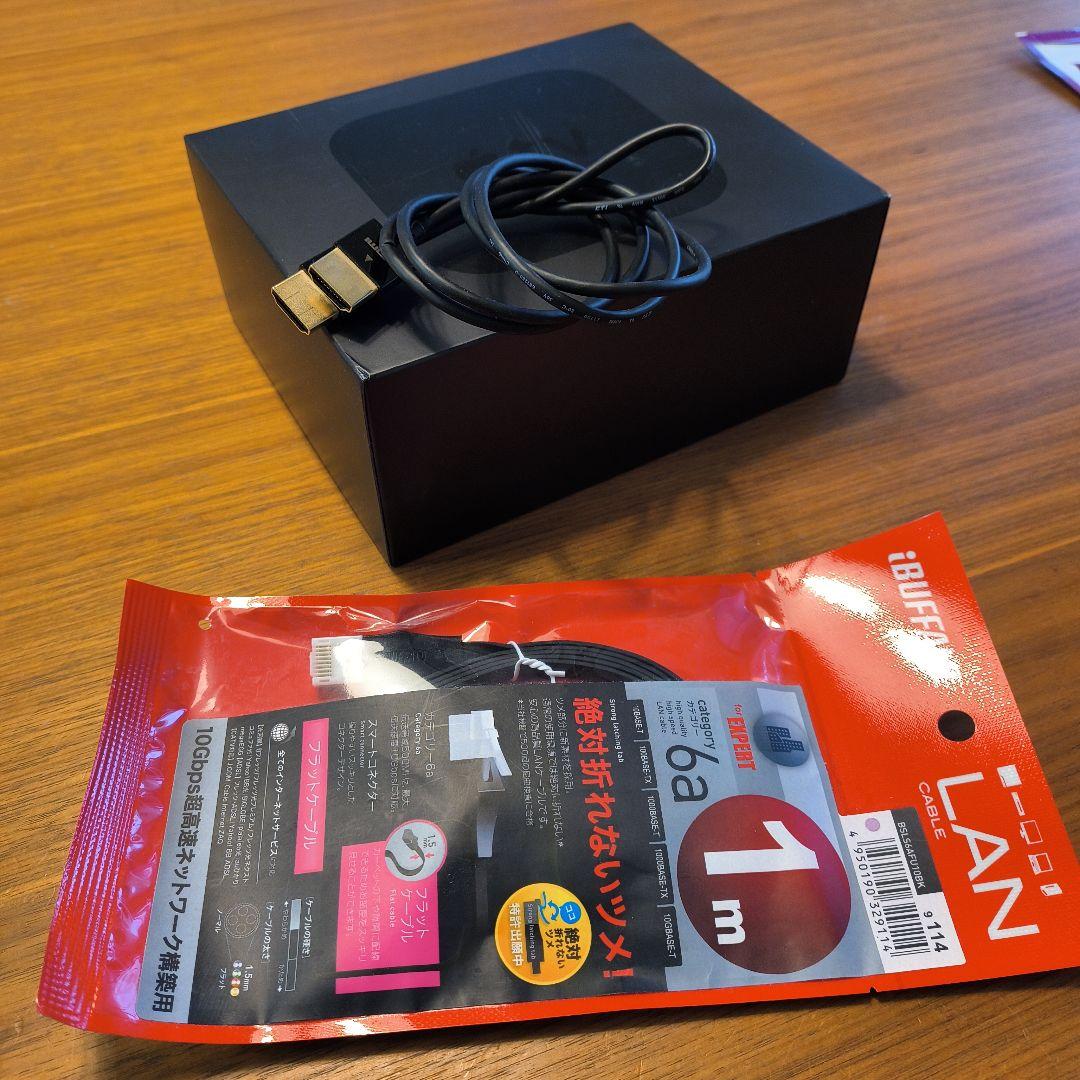 Apple TV 32GB 美品 MGY52J/A第四世代 ケーブル付リセット済