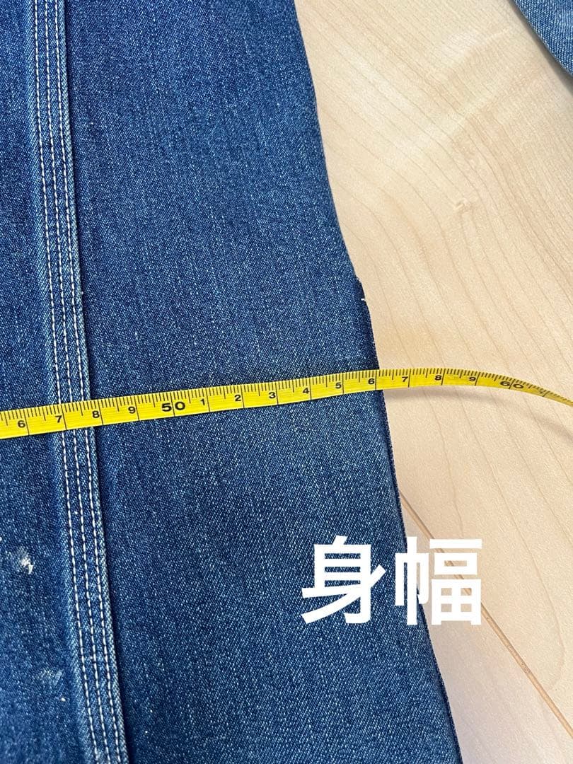 RON HERMAN DENIM カバーオール デニムブルー　　　　 Mサイズ
