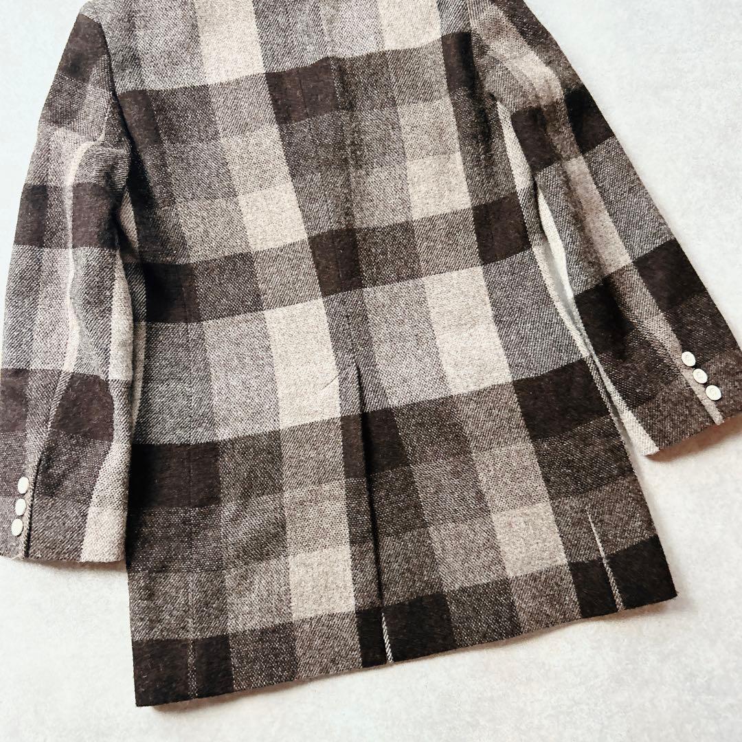 【極美品】acne studios アクネ　ウールチェックテーラードジャケット