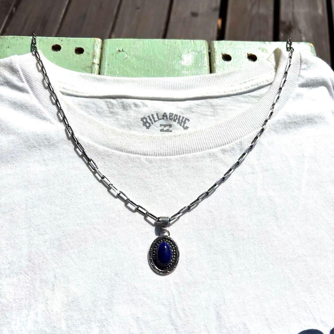 ナバホ　ペンダントトップ　ラピスラズリ　インディアンジュエリー　navajo