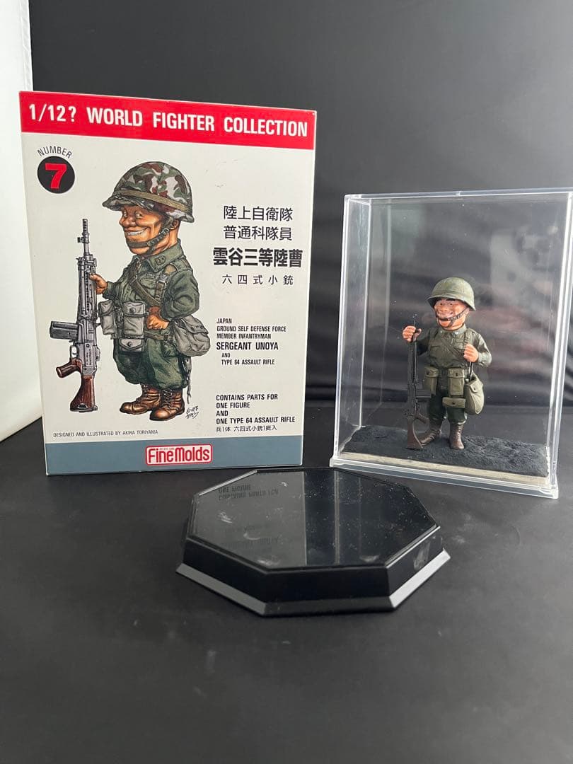1/12？　ワールドファイターコレクション　鳥山明　　完成品　ファインモールド