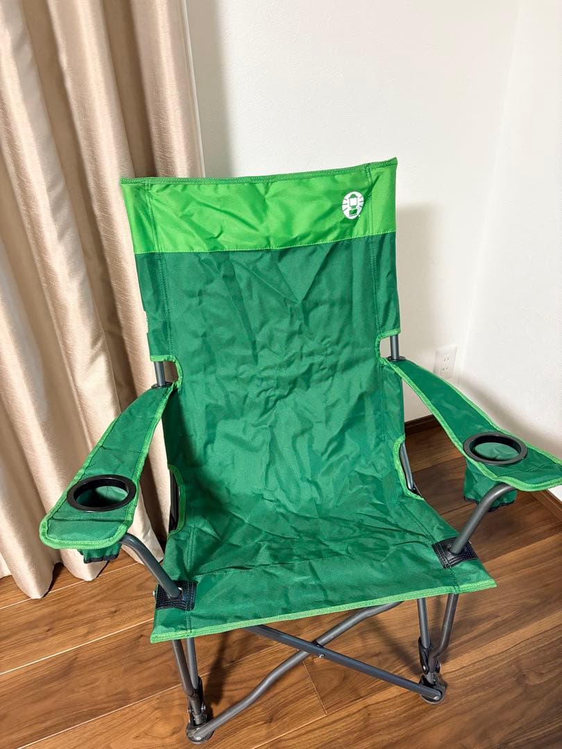 Coleman ハイバックリラックスチェア セット　グリーン