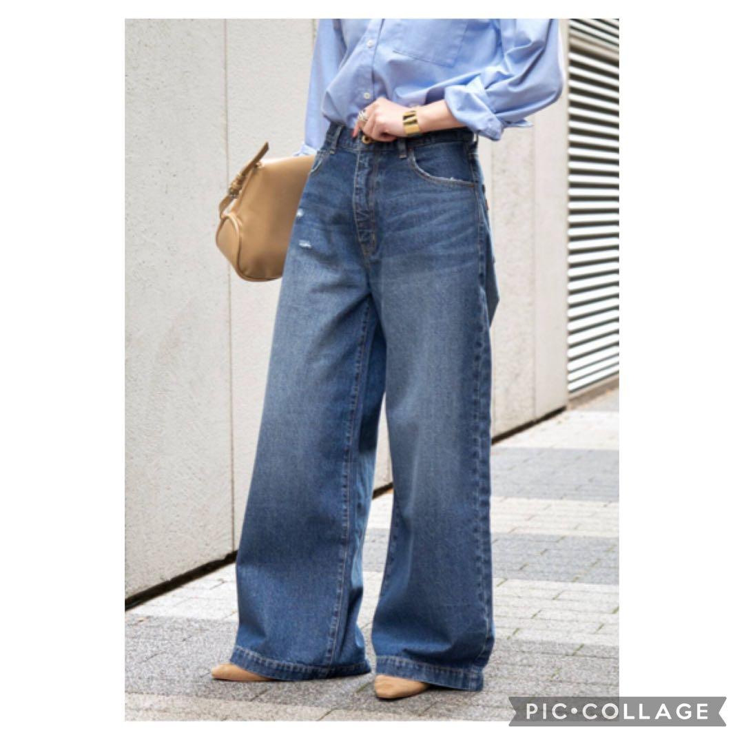 5 1/2 BAGGY DENIM バギーデニムパンツ 27