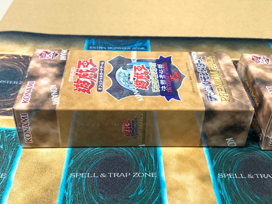【シュリンク付き未開封】遊戯王　プレミアムパック　決闘者伝説　BOX　2個セット