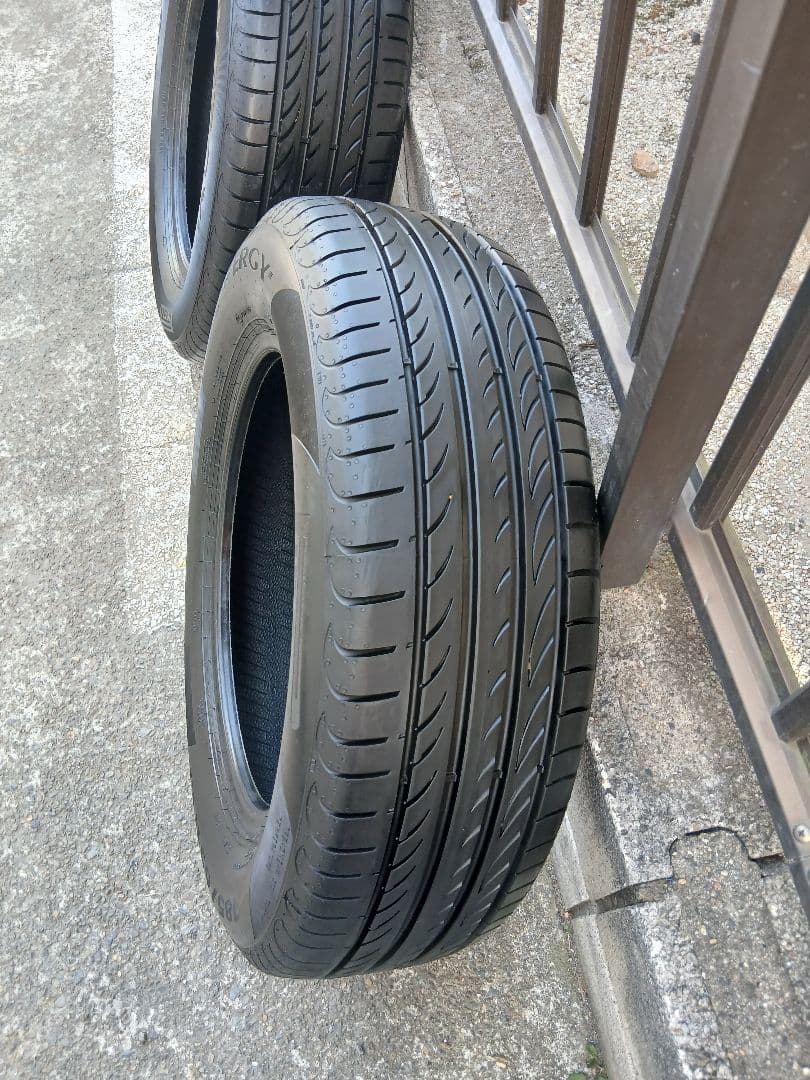 ①Pirelli Powergy 185/65R15 バリ山 2本 2025年製