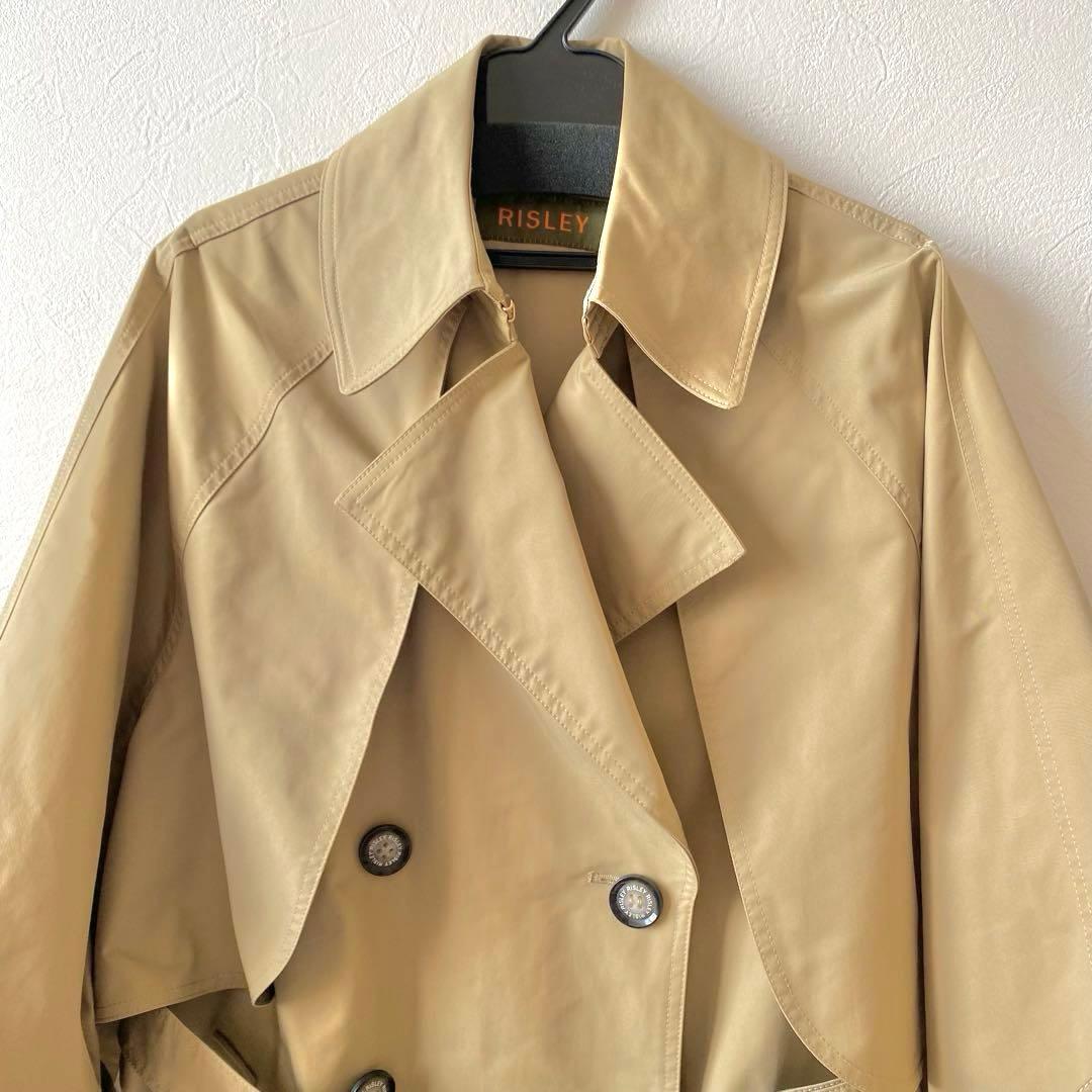 【新品・未使用】RISLEY ショルダートレンチコート