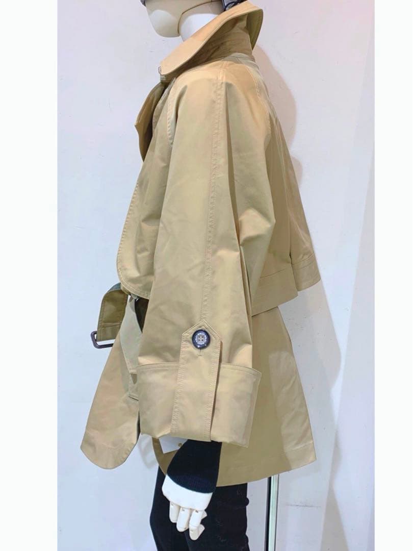 【新品・未使用】RISLEY ショルダートレンチコート