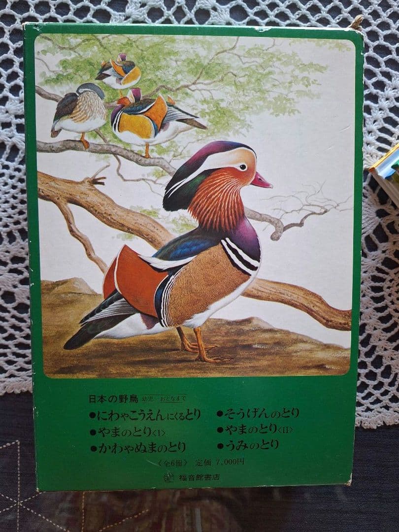 福音館 日本の野鳥 6冊セット 箱入り おまけ付 美品 薮内正幸