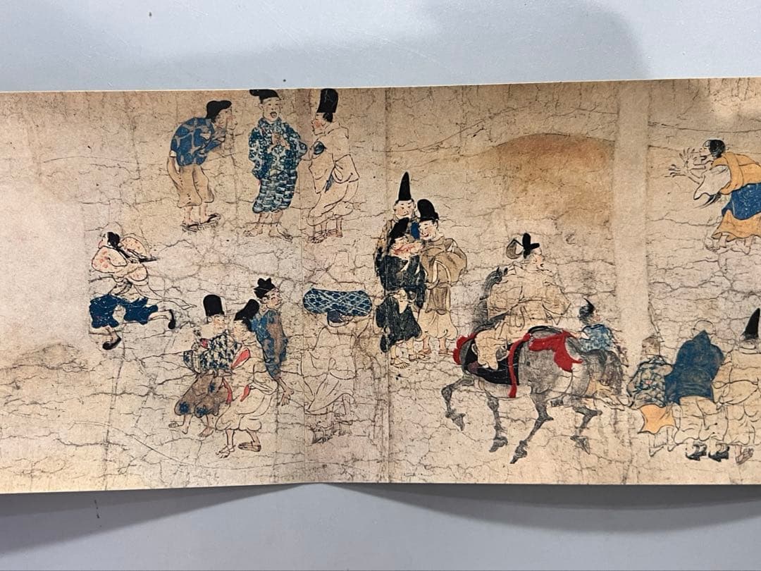 国宝 伴大納言絵詞 巻物 三巻 工芸 参考資料 PR60