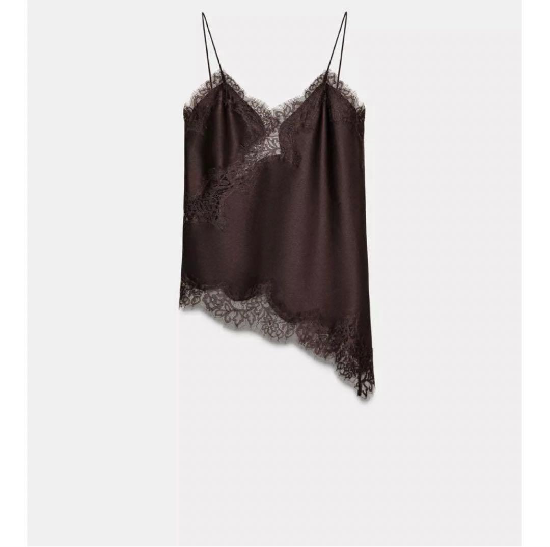 ZARA レースキャミワンピース