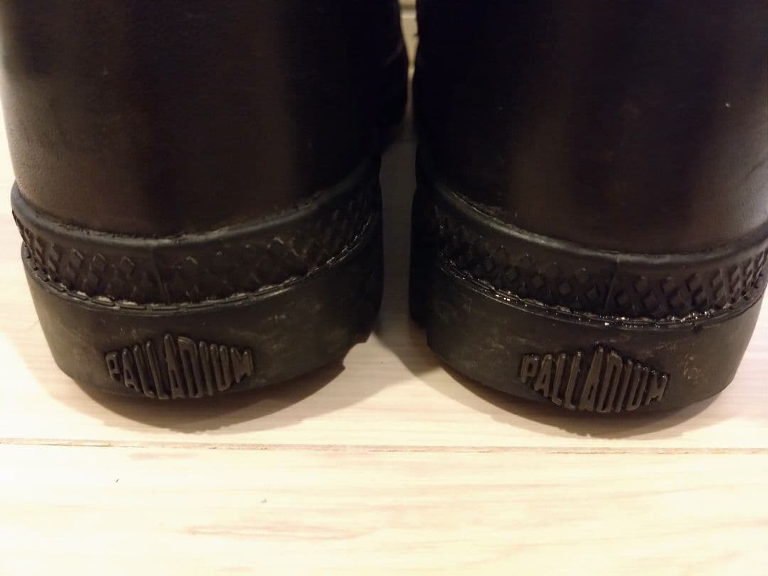 （カステラ様）仏PALLADIUM本革ロングブーツ