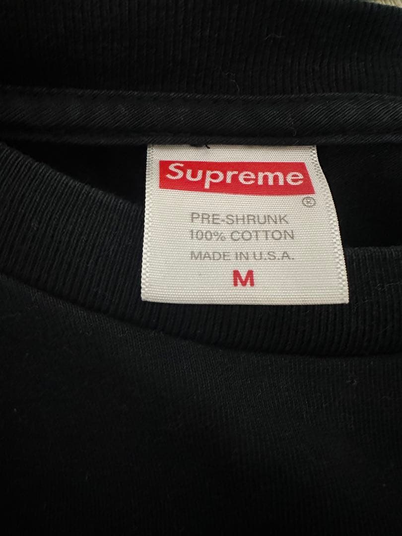 べ*ん様 Supreme ブラック Tシャツ Mサイズ