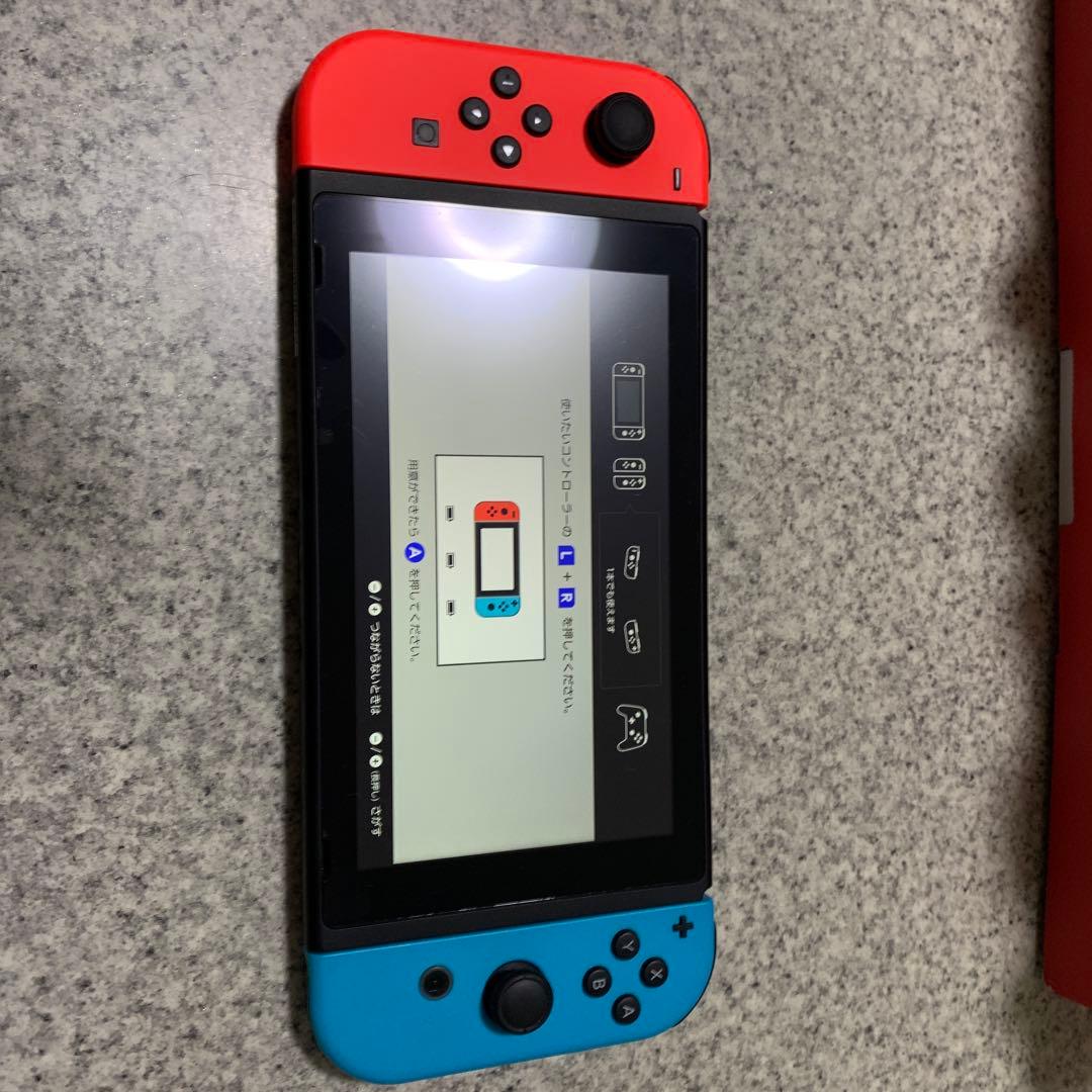 Nintendo Switch 任天堂スイッチ 本体 追加ジョイコン ケース付き